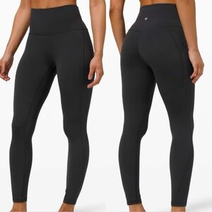 Lululemon Align High Rise Pant Legging with Pockets 25" Black 8